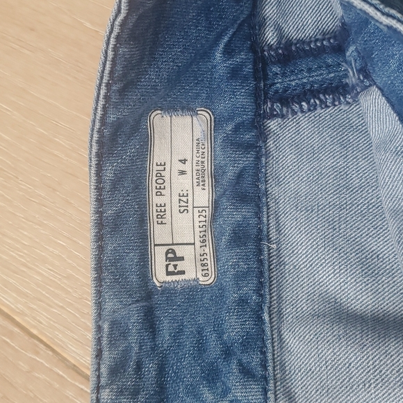 Free People jean skirt - Picture 3 of 7